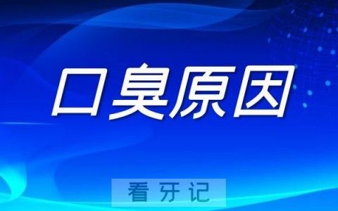 到底是什么引起的口臭原因原来在这里