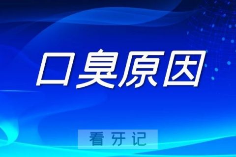 到底是什么引起的口臭原因原来在这里