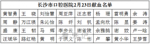 最美下雪天长沙市口腔医院涌现一批最暖献血人