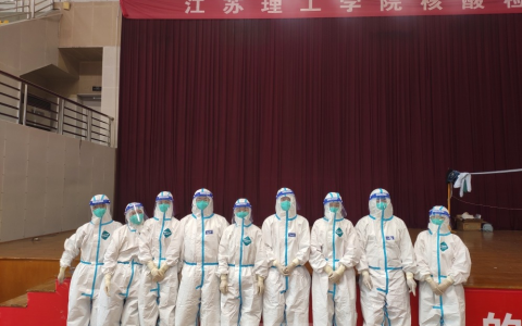 常州瀚景口腔支援社区参加全民核酸采样