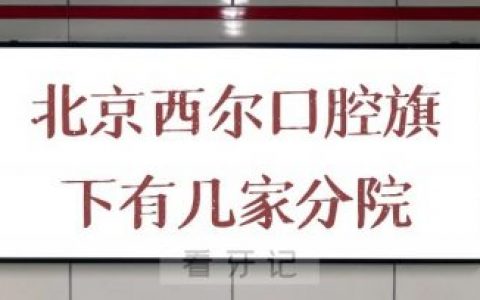 北京西尔口腔旗下有几家分院