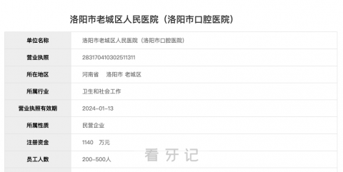 洛阳市口腔医院是公立还是私立医院