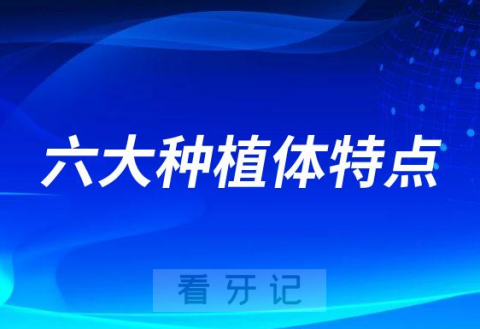 国内常见六大种植体特点整理