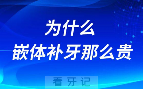 嵌体多少钱一颗为什么嵌体补牙那么贵