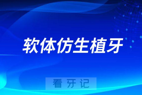 软体仿生植牙是什么意思和种植牙有什么区别