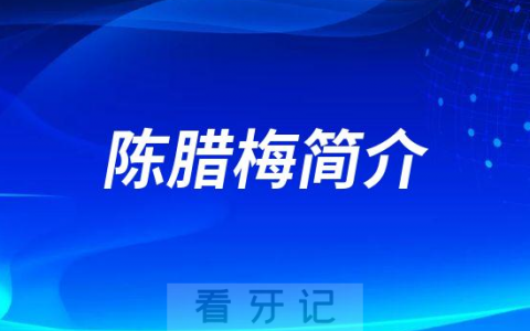 武汉大众口腔陈腊梅简介