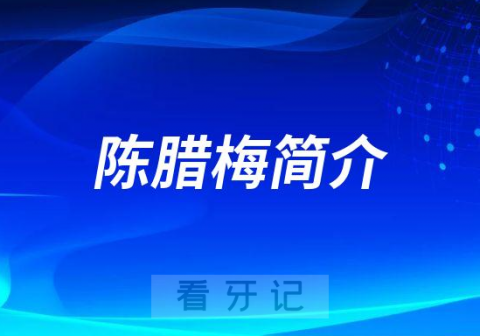 武汉大众口腔陈腊梅简介