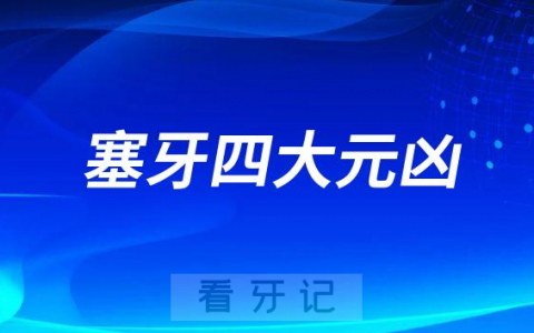 塞牙四大元凶