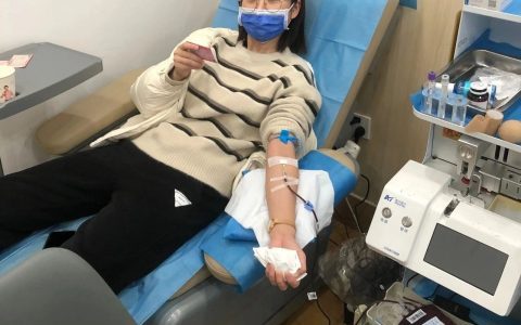 湘潭**组织开展集体无偿献血活动
