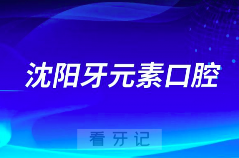 沈阳牙元素口腔是不是正规连锁医院