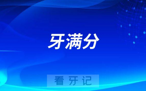 牙满分是一家什么公司