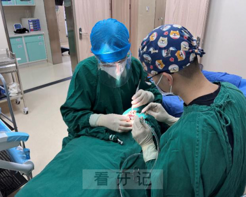 赣州市人民医院口腔科开展首例前牙美学区种植即刻修复术