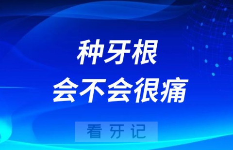 太可怕了牙槽里面挖洞种牙根会不会很痛