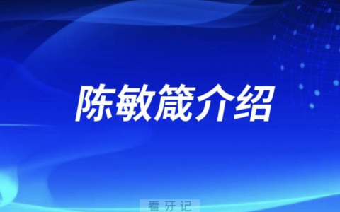 种牙医生陈敏箴