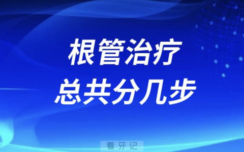 根管治疗总共分几步
