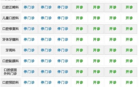 北京口腔医院法定节假日急诊安排