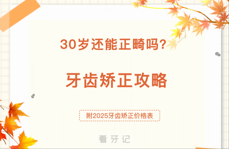 0岁牙齿矫正攻略出炉！牙齿矫正疼不疼、需要多少钱？矫正要多长时间、金属、隐形、陶瓷牙套哪个最划算？附2025牙齿矫正价格"
